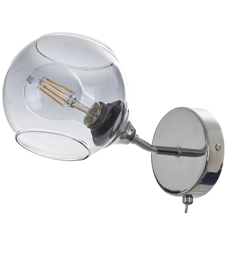 Аплик  хром 1 Х E27 с ключ