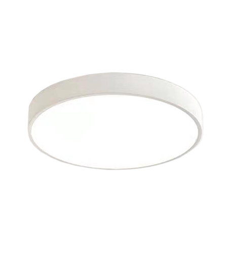 LED плафон бял, метал и PVC, 32, Smart Control, 3 режима на светене