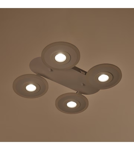 LED полилей 84W – бял цвят, Smart управление и регулируема светлина (2700K–6800K)