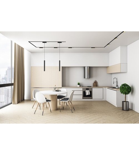 LED висящо релсово осветление – 5W, естествено бяло 4000K, черено