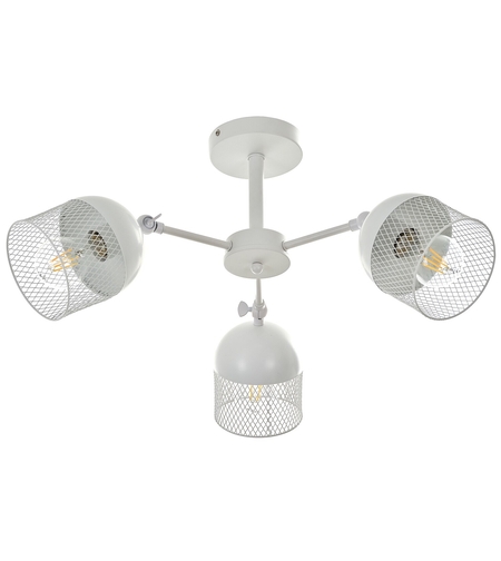 Модерен полилей с 3 фасунги E27 и подвижни рамена