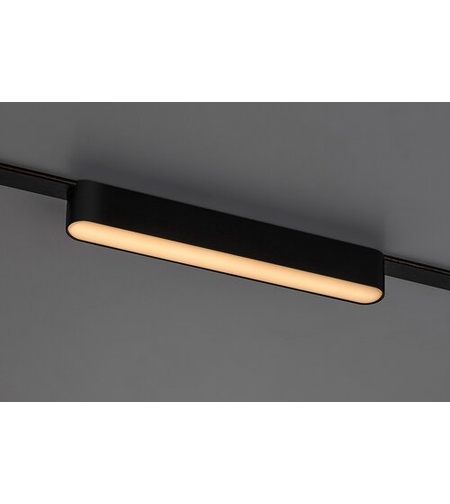 LED релсово осветление – 12W, топло бяло 3000K, черен