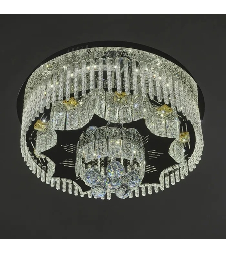 Модерен кристален LED полилей с дистанционно управление