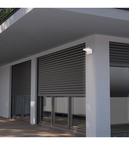 Модерен бял LED аплик Zaragoza 10W – стилно външно осветление с естествена светлина