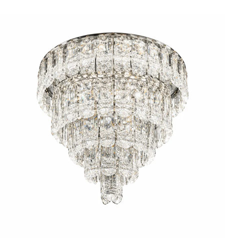 Кристален плафон 78W LED модерен таванен