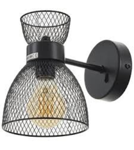 Стилен винтидж аплик от черен метал с ключ