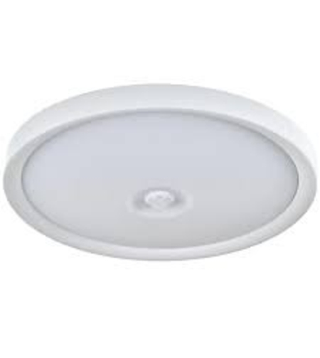 Модерен LED таванен плафон 18W с датчик за движение – 3500K–4500K бяла светлина