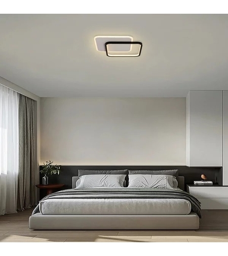 Модерен LED таванен плафон 109W с димиране и регулиране на цветната температура