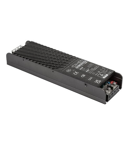 LED драйвер за релсово осветление – 200W, 230V, черен алуминиев корпус