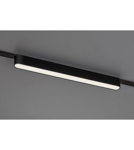 LED релсово осветление – 16W, естествено бяло 4000K, черен алуминий