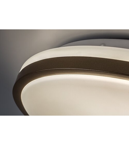 LED осветително тяло за баня 18W, IP44, Ø340 мм, златен корпус