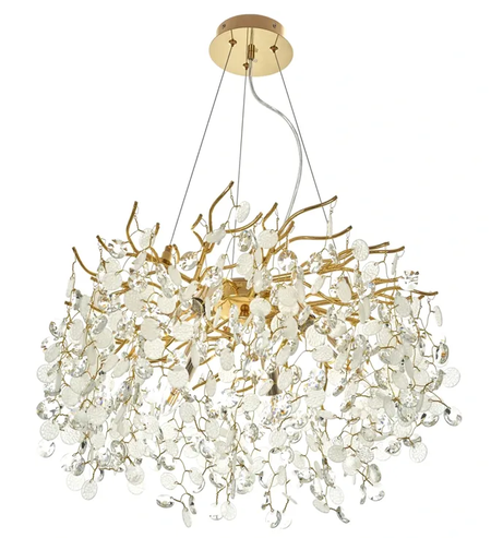 Полилей злато с кристали 6 x E14