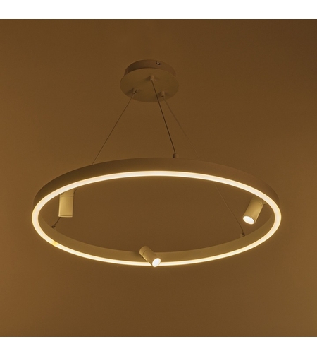 LED висящ полилей 83W със смарт управление, бял, 7100lm, 3000-6000k