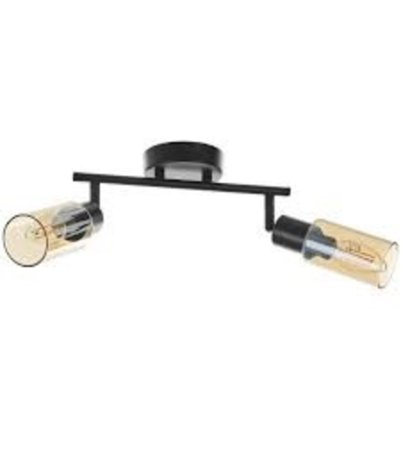 Спот2xE14, 4044/2 черен (BK)