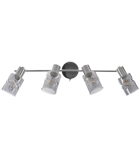 Четворен спот в хром – стил и прецизност във всеки детайл