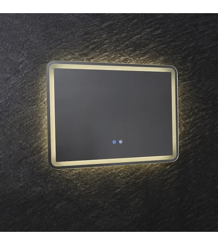 LED огледало с нагревател и димиране – 30W, влагозащитено IP44