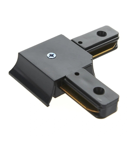 L-конектор черен свързващ елемент за релсово осветление