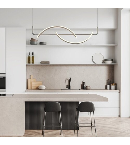 LED висящ полилеи 35W, 3000K J