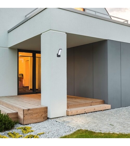 Модерен външен LED аплик Palanga 12W с топло бяла светлина