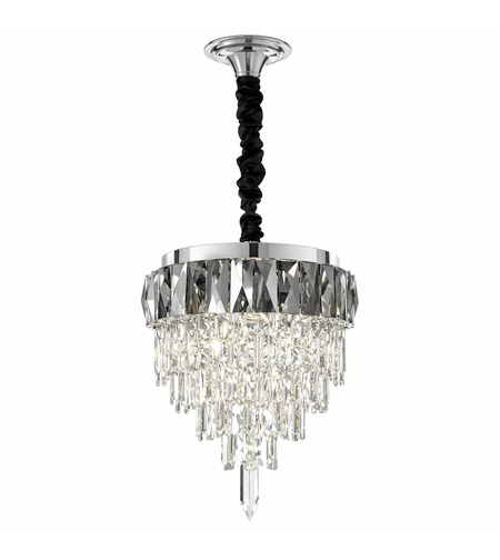 Кристален LED полилей хром