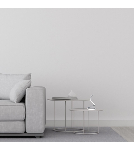 Елегантна настолна LED лампа в сив цвят – 3500K–4500K, 200 lm