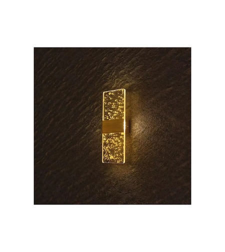 Модерен LED аплик 3W – мат злато и регулируема светлина от топло до студено бяло