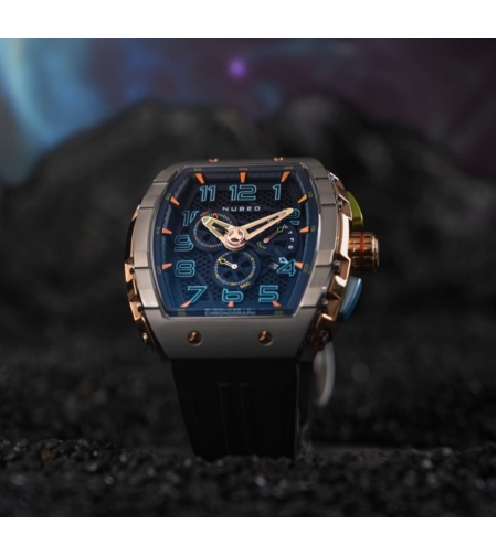 Nubeo MAGELLAN NASA Spacecraft Cronograph Day-Date 1