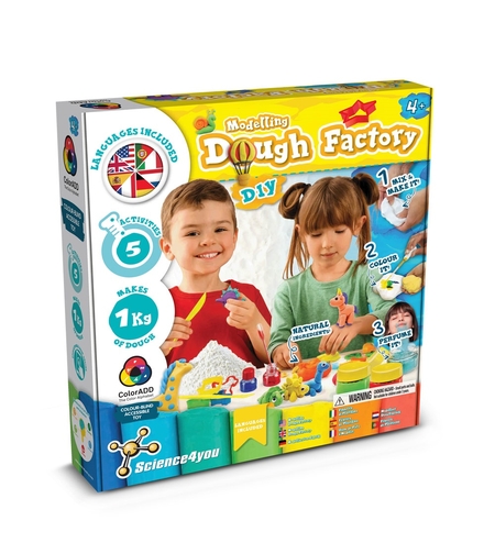 Modeling Dough Factory Kit I. Образователна игра за деца