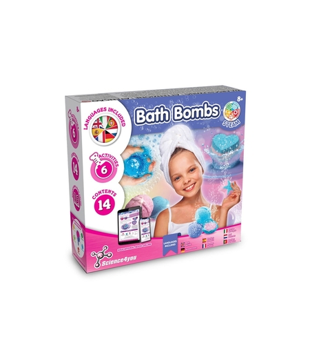Bath Bombs Kit I. Образователна игра за деца
