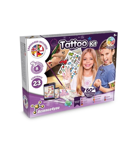 Tattoo Factory Kit I. Образователна игра за деца