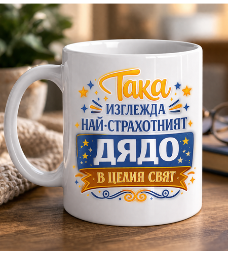 Чаша Така изглежда най-страхотният дядо