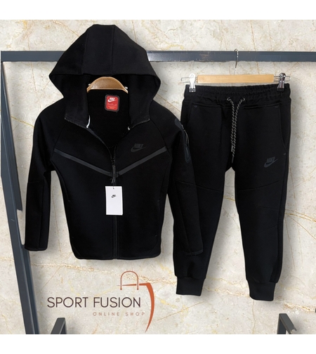 Детски Екип NK TCH Black 08