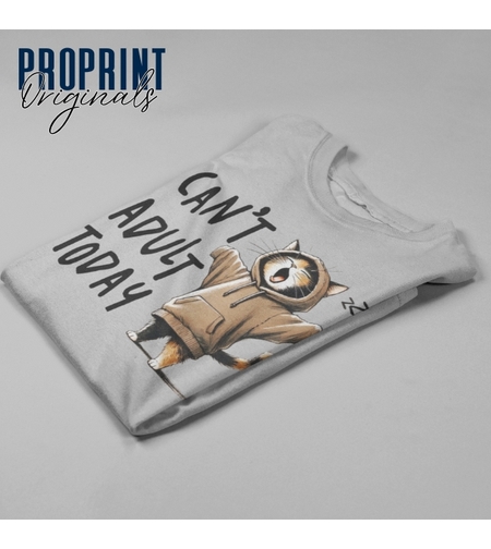 Унисекс тениска “Can’t Adult Today”
