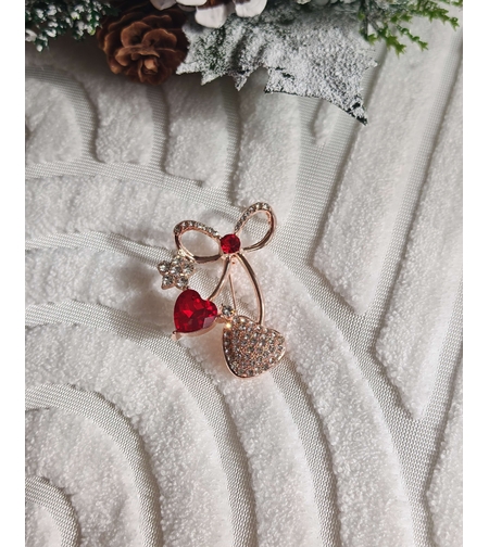 Бтошка коледна панделка