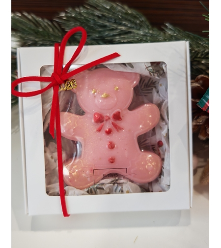 Коледно мече в кутия