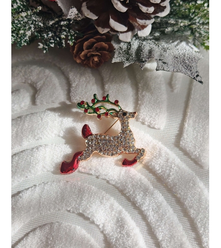 брошка бягащ елен