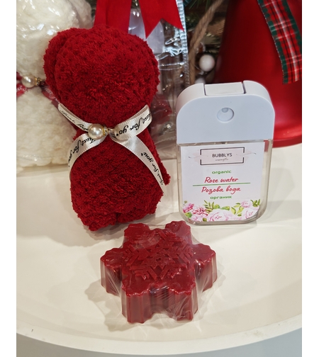 Коледна подаръчна чантичка