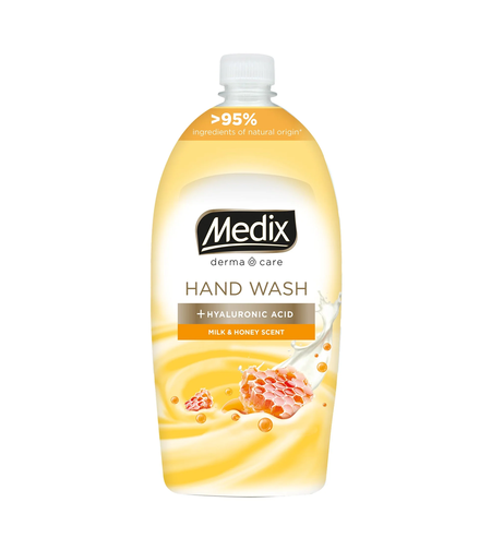 Течен сапун Medix Пълнител 800 ml Milk&Honey