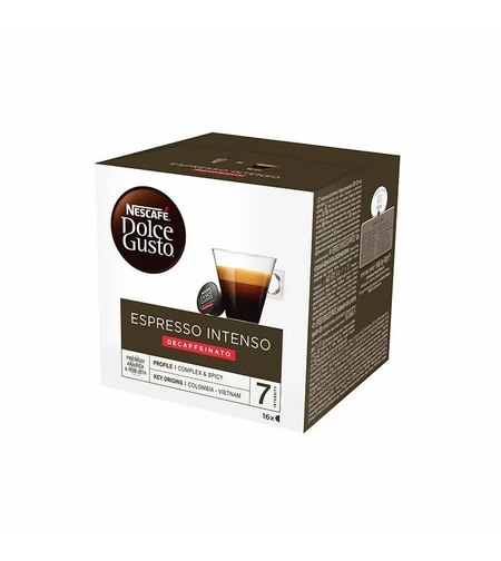Кафе капсула NESCAFE Dolce Gusto& Espresso Intenso Decaffeinato