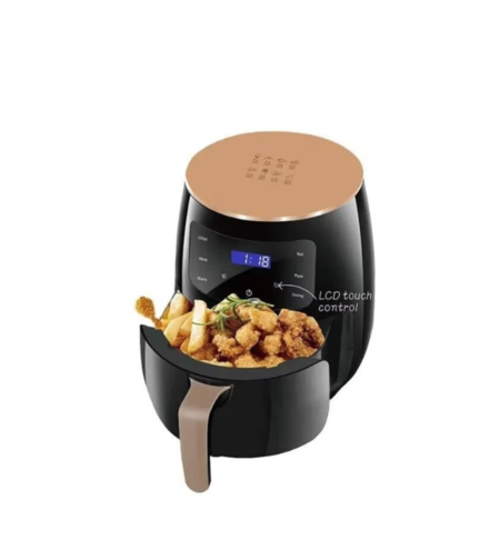 Фритюрник с горещ въздух без масло Air Fryer 8 функции, Капацитет 6L, Цифров дисплей, 3000W