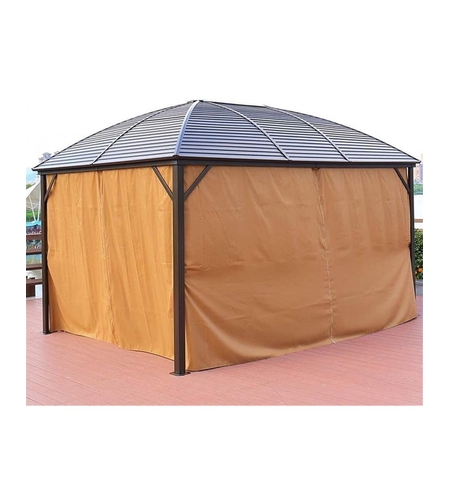 Градинска пергола с алуминиева конструкция