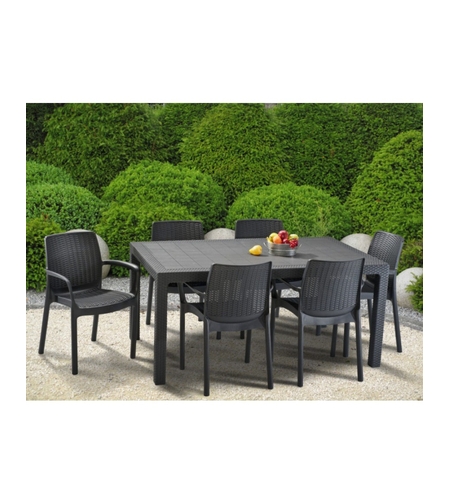 Градинска маса PVC ратан