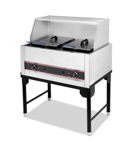 Електрически фритюрник на стойка 2х21 литра