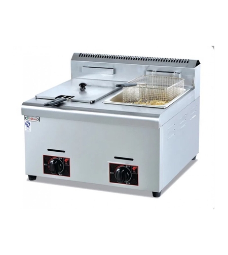 Газов фритюрник 2х5,5 литра