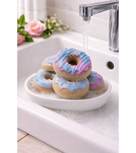 Ръчно изработен сапун „Поничка“