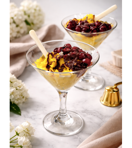 Черешов десерт