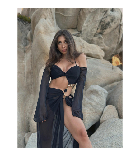 APHRODITE black pareo