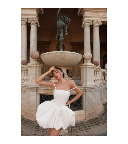 CALL ME BAMBOLINA white