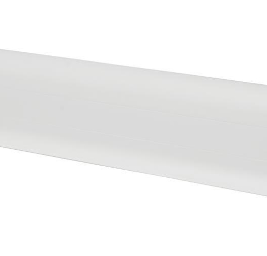 PVC перваз SG56/00 Salag с кабел канал, Бял, 2.5 м