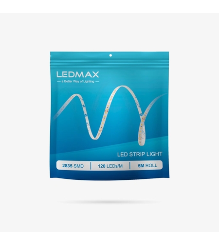 LED лента LEDMAX, 8W, 4000K, 12V, 5 метра
